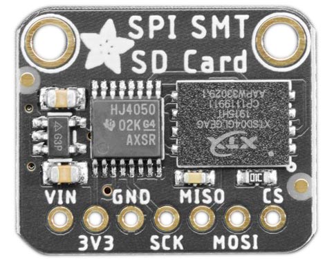 Adafruit SPI Flash SD Card - XTSD 512 MB